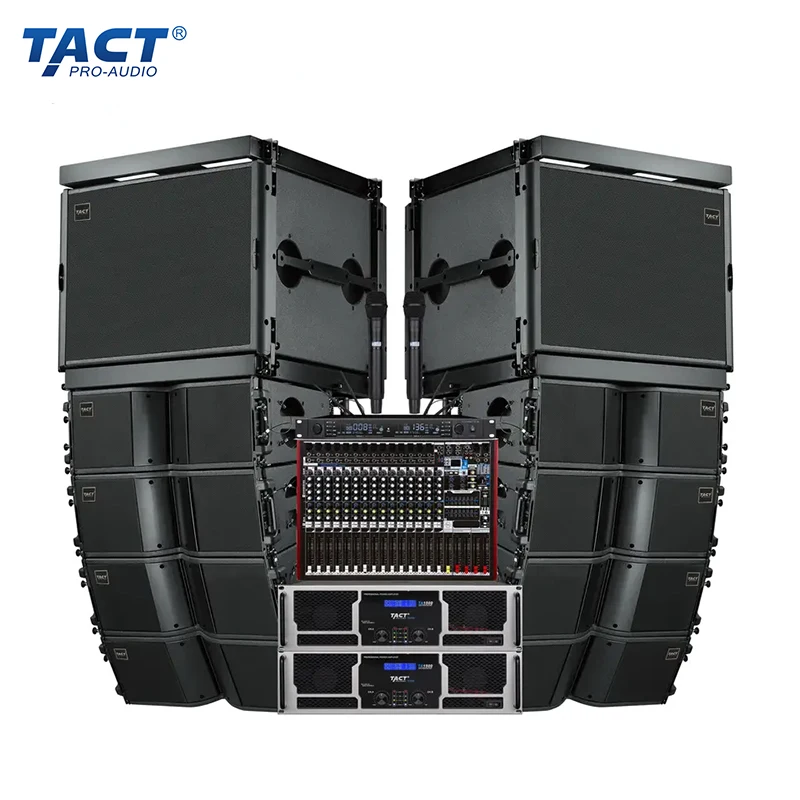 

LA208 Large-scale Conference Room Line Array Speaker Truss Double 8 Inch High Quality Line Array Speakers