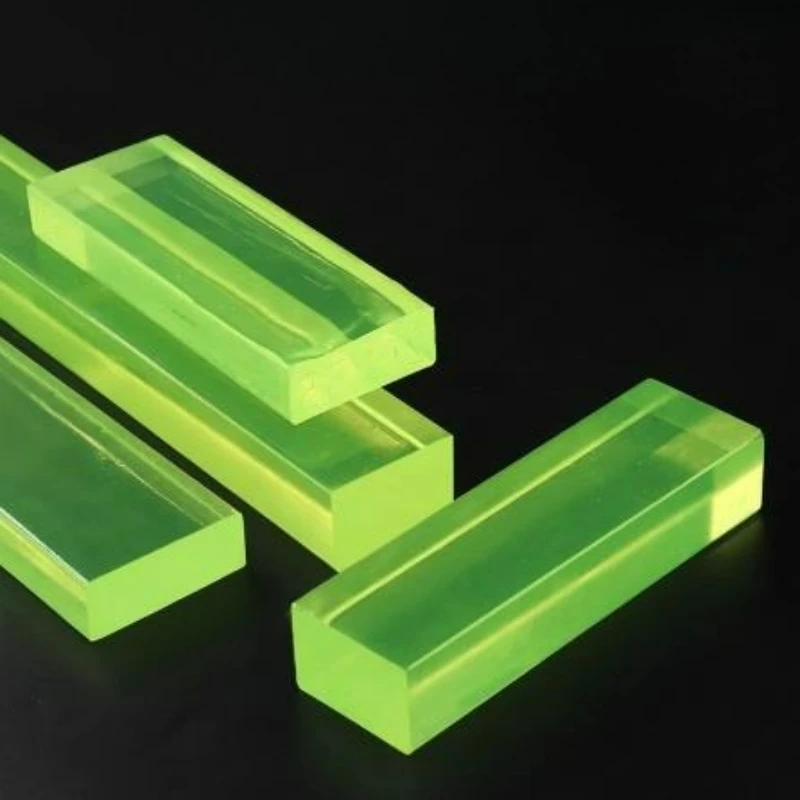 1/2/3pcs Square Solid Polyurethane Bar Length 500mm PU Rectangle Block Damping Die Mould Cushion Elastic Punching Pad DIY