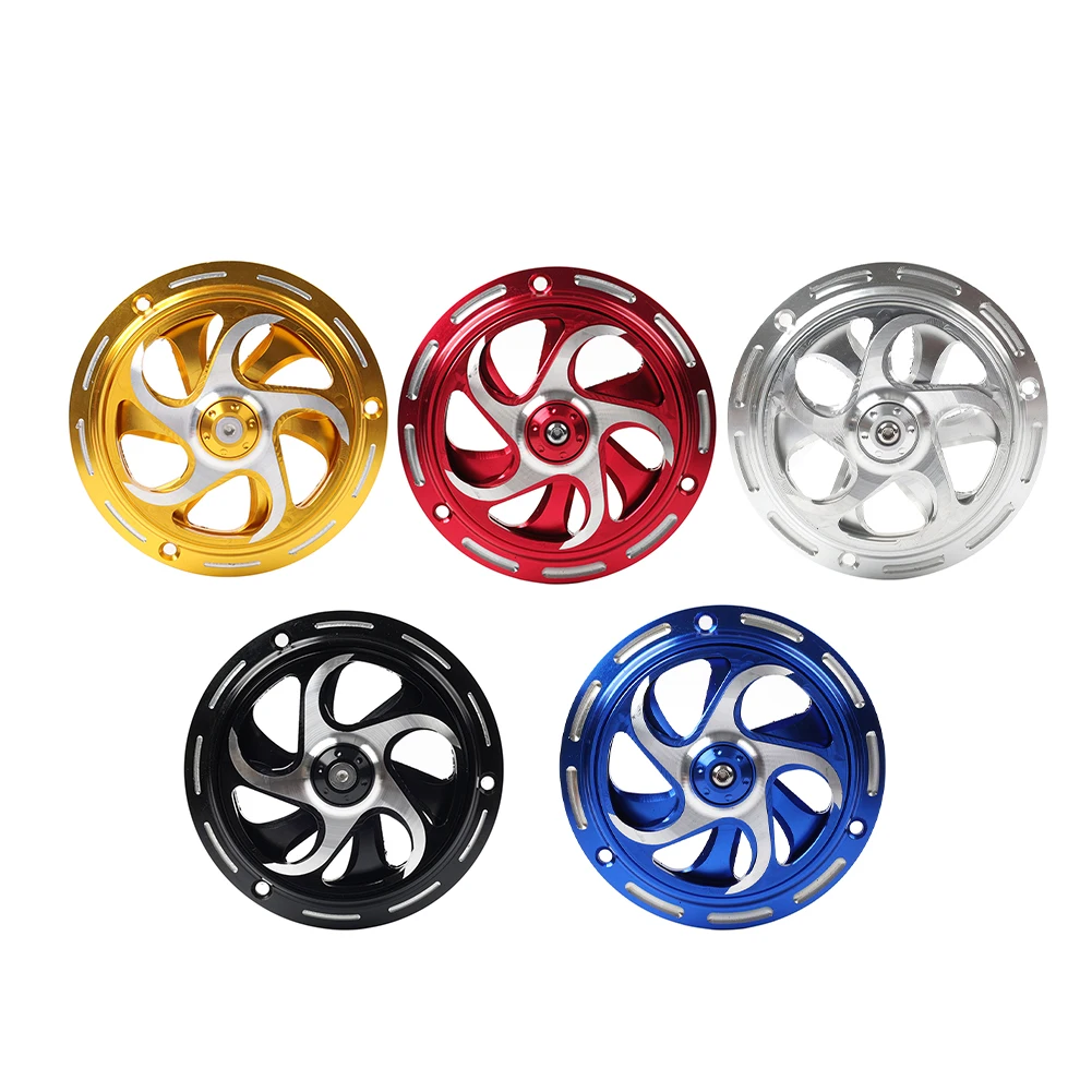 Aluminum Motorcycle Engine Radiator Guard Rotating Cooling Fan Cover For Vespa Sprint Primavera 150 2013-2023