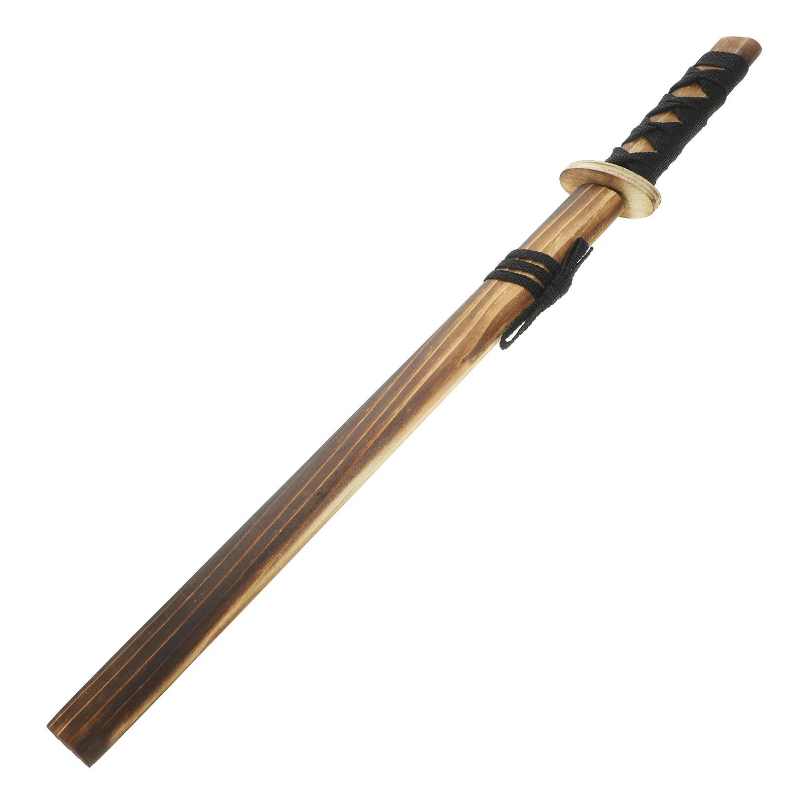

Japanese Wooden Sword Cosplay Grasp Size Kids Role Play Interaction Outdoor Wood Sword Party Cosplay Toys
