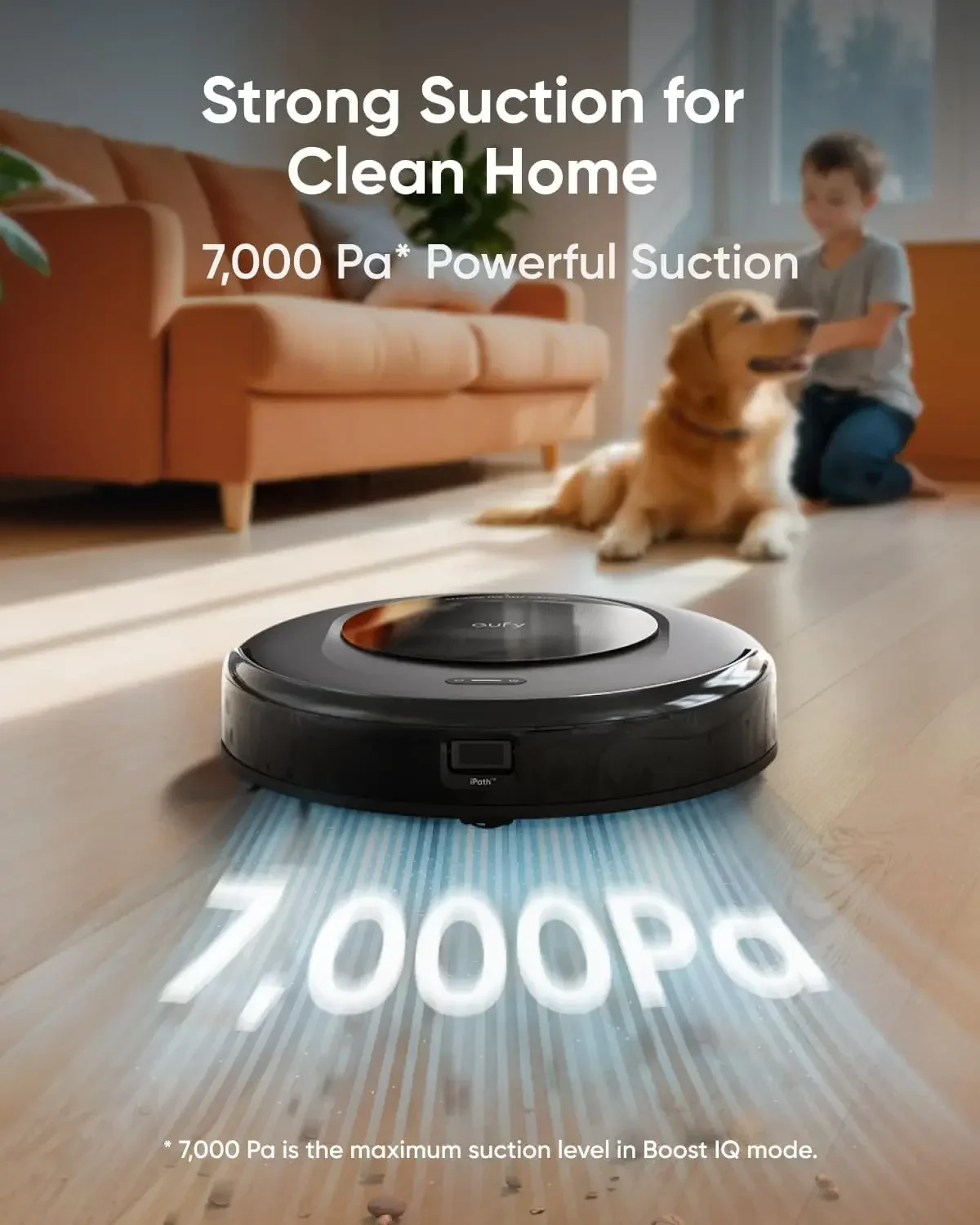 

eufy Robot Vacuum Omni C20 with All-in-One Station, Auto Emptying, Mop Washing and Drying for Hands-Free Cleaning, 3.35-Inch