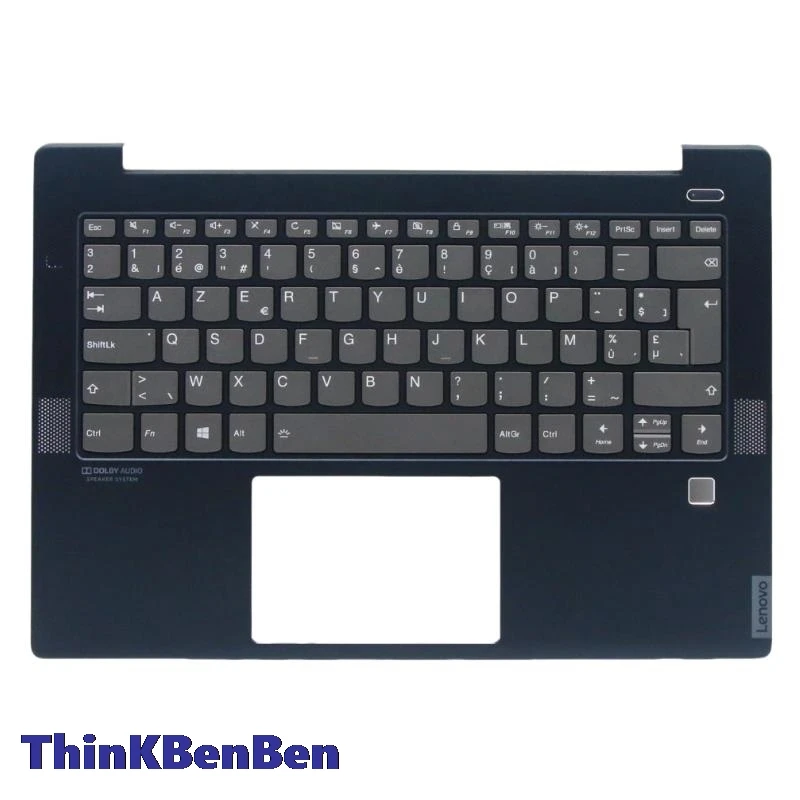 BE Belgian Blue Keyboard Upper Case Palmrest Shell Cover For Lenovo Ideapad S540 14 14IWL 14IML 14API 5CB0S17302