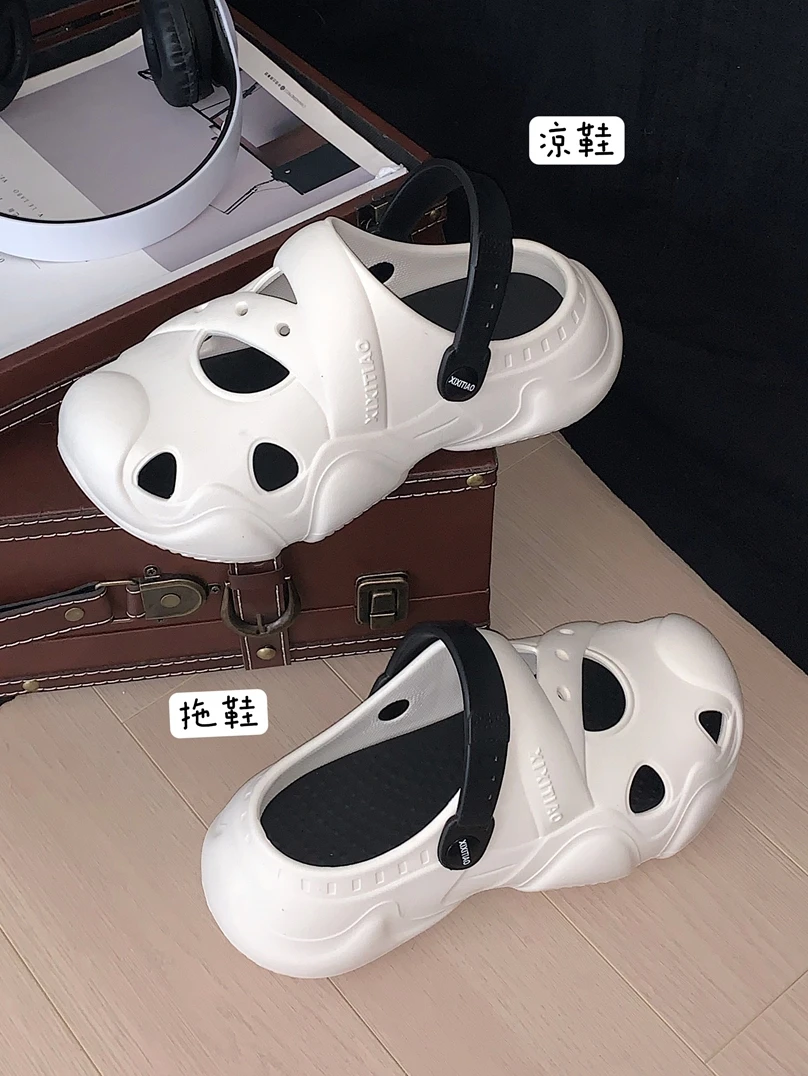 Garden Shoes Sandals Fashionable Casual Sports Slippers Tunnel Shoes Men And Women 2024 Summer Wearing Sandals