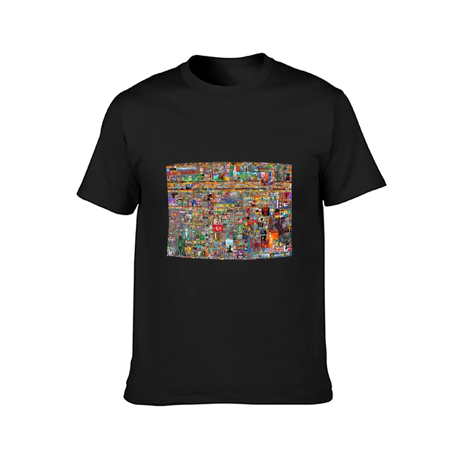 Reddit Place 2023 Merch, Reddit r/place 2023, r/place 20223, Merch, Poster Pixel, Final Poster, Final Sticker T-Shirt