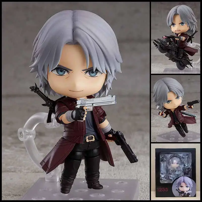 Dante DMC5 Ver. Boneco de ação articulado do anime Devil May Cry 5, feito de PVC, para colecionadores e como presente para amigos.