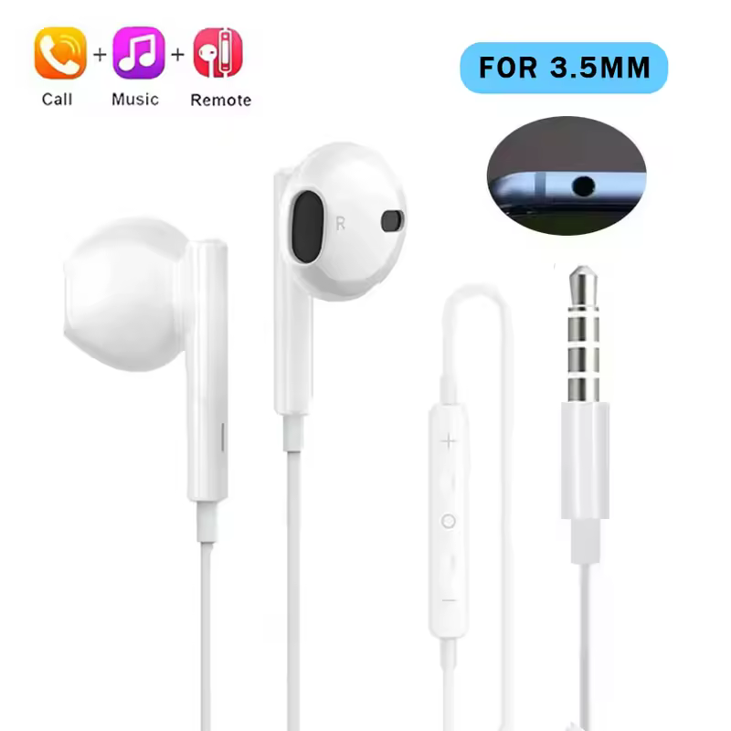 Original Type C Wired Headphone For Xiaomi Mi 14 13 12 Pro Ultra Lite 3.5MM Earphone Redmi Poco Huawei Samsung Earbuds Headset - Image 4