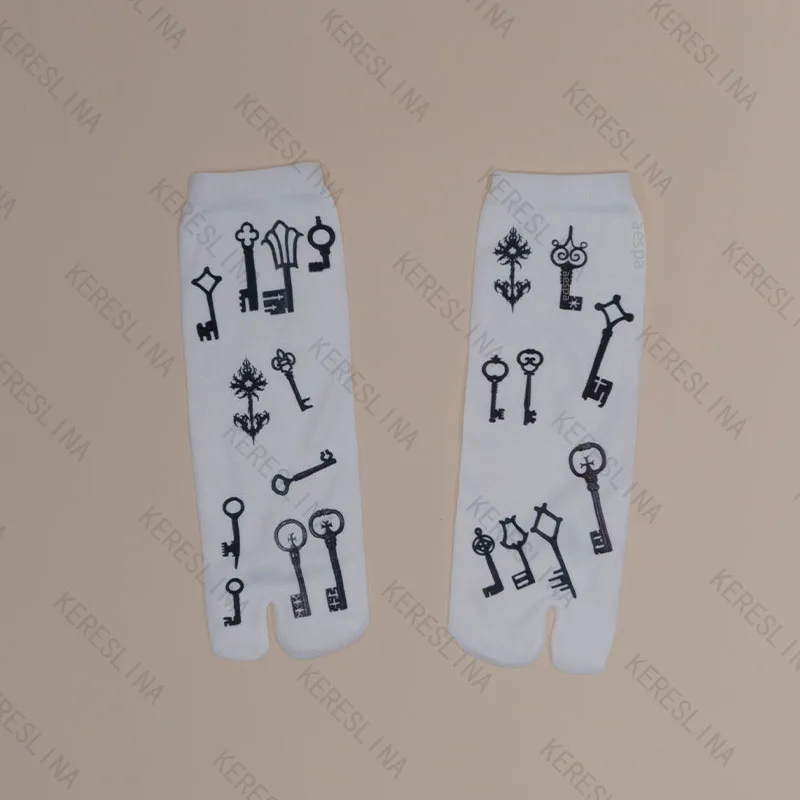 

Gothic women's fashion tabi socks punk retro hip-hop American style geometric print emo girls streetwear Y2K Harajuku new socks