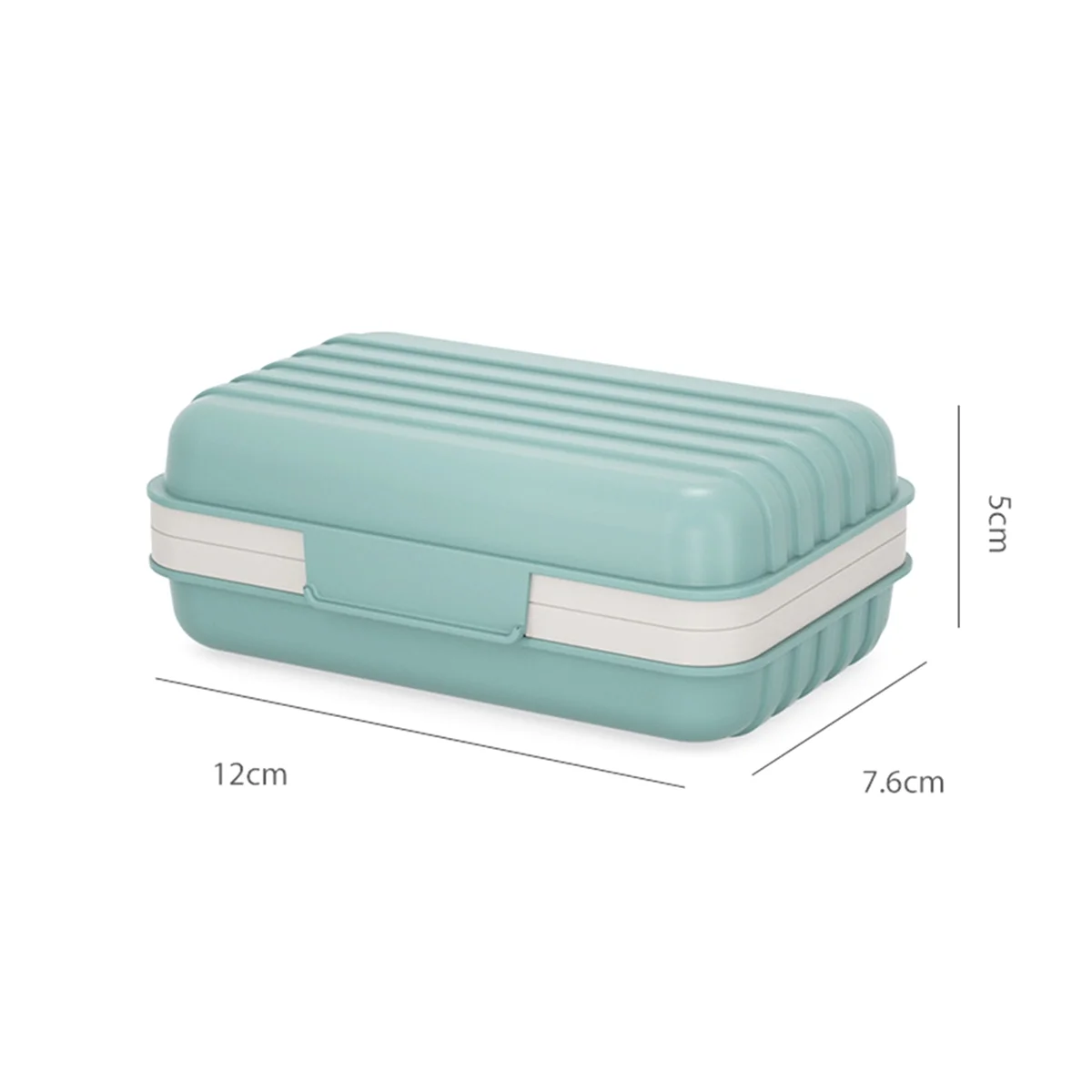 Soap Holder, Soap Dish, Bar Soap Holder for Shower, Travel Soap Case with Lid for Gym, Travel Soap Box A005