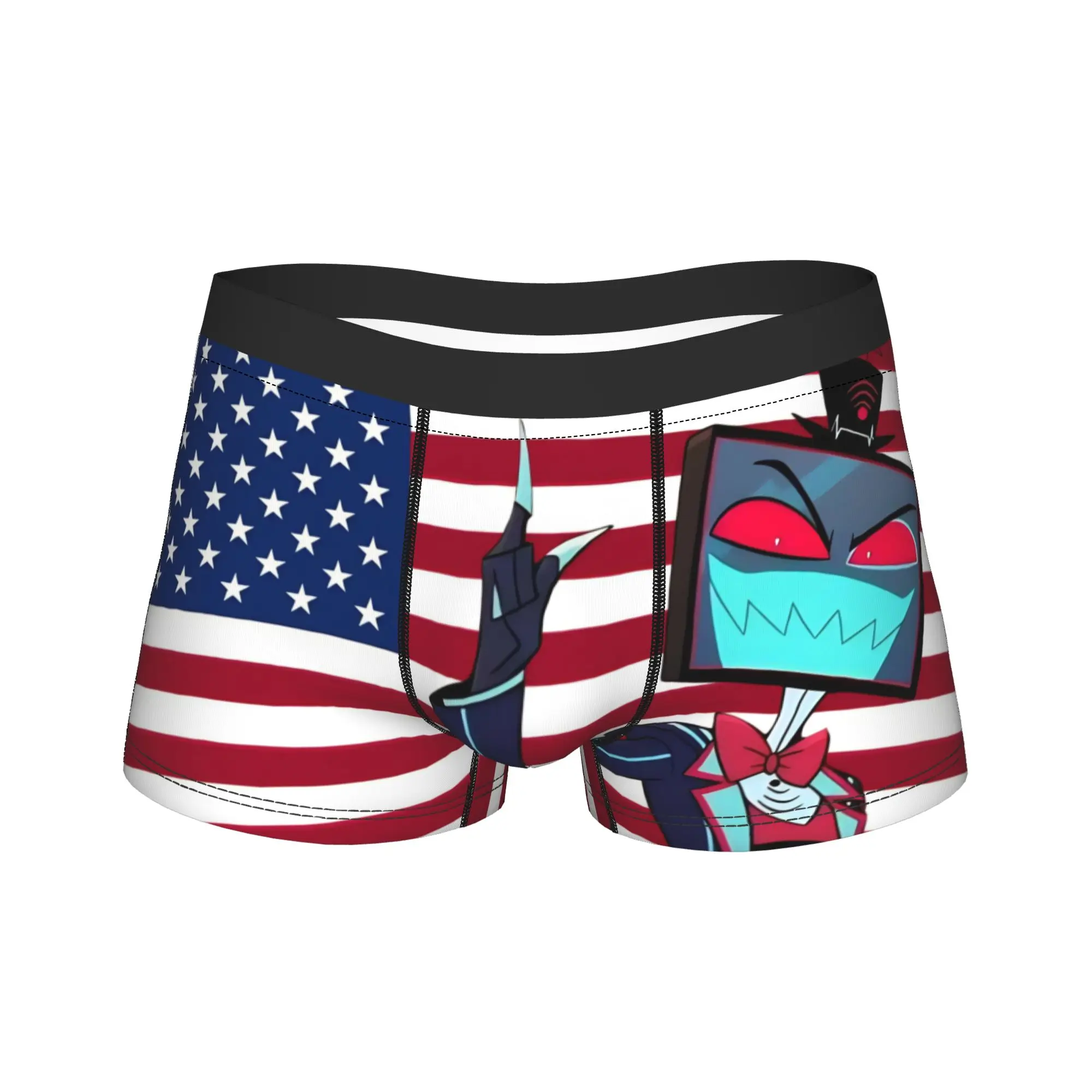 Men Vox Hazbined Boxer Briefs Shorts Panties Soft Underwear Male Novelty S-XXL Underpants