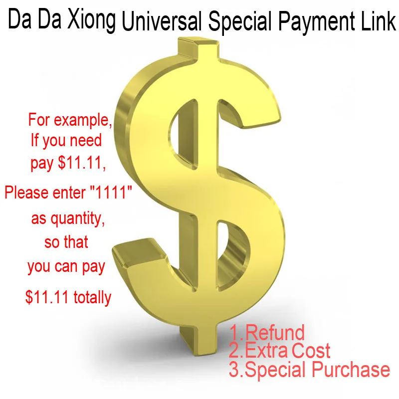 [ pecial Payment Link ] Unit Price Is $0.01. If You Need To Pay $11.11, Please Enter 