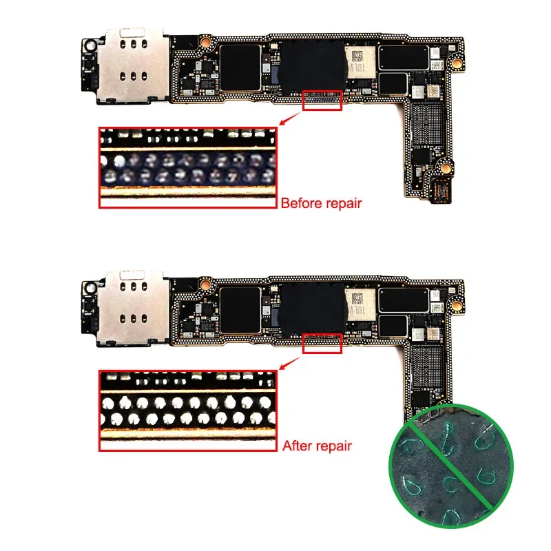 RELIFE RL-007GA Dot Réparation Soudure LDPfor Mobile Téléphone Soudage Flywire Remplacement Spot Soudage Jumper Fil Réparation Pad