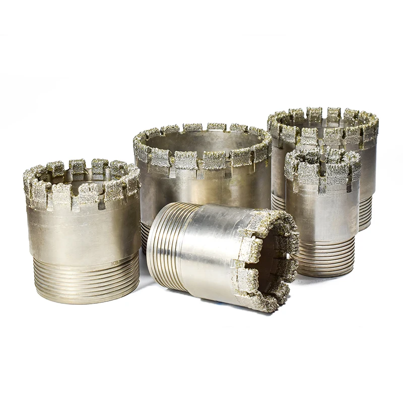 Electroplated Diamond Core Bit For Hard Rock