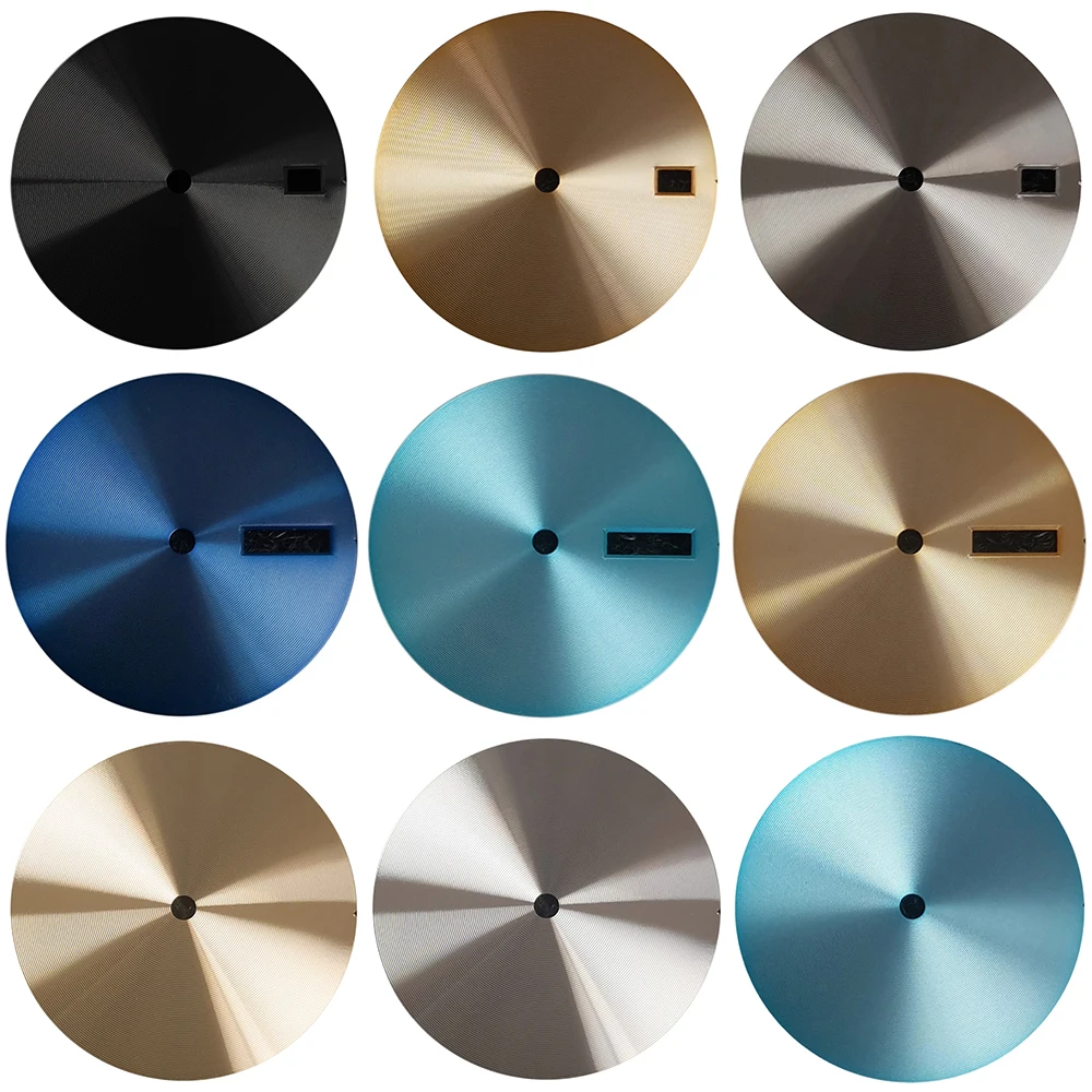 

Циферблат для часов 28,5 мм, однотонный, модифицированный, для механизма NH35/NH36, без люминесценции, без/одинарный/двойной календарь, запчасти