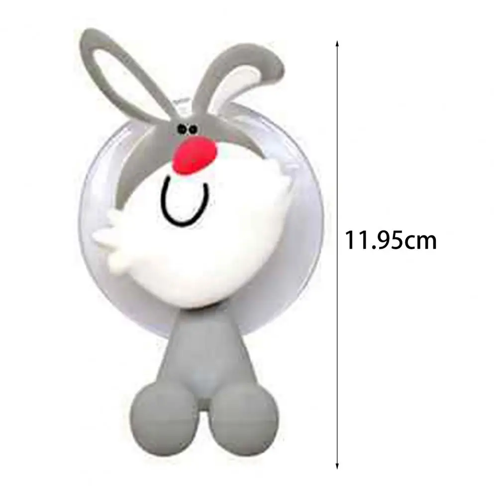 Cartoon Animal Toothbrush Holder Self-adhesive Wall Mount Toothpaste Dispenser Kids Toothbrush Holder Electric Toothbrush Stand