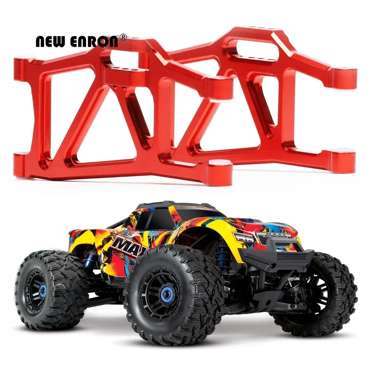 CNC Alloy 8930 Lower Suspension Arm Left / Right Front / Rear for RC 1/10 Traxxas Maxx