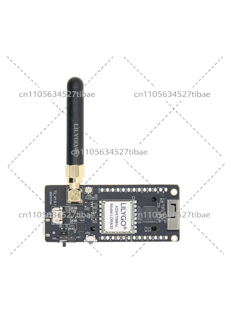 ESP32 LoRa 433MHz Development Board 0.96 Inch OLED WiFi Bluetooth Module for Radiosonde Signal Receiver