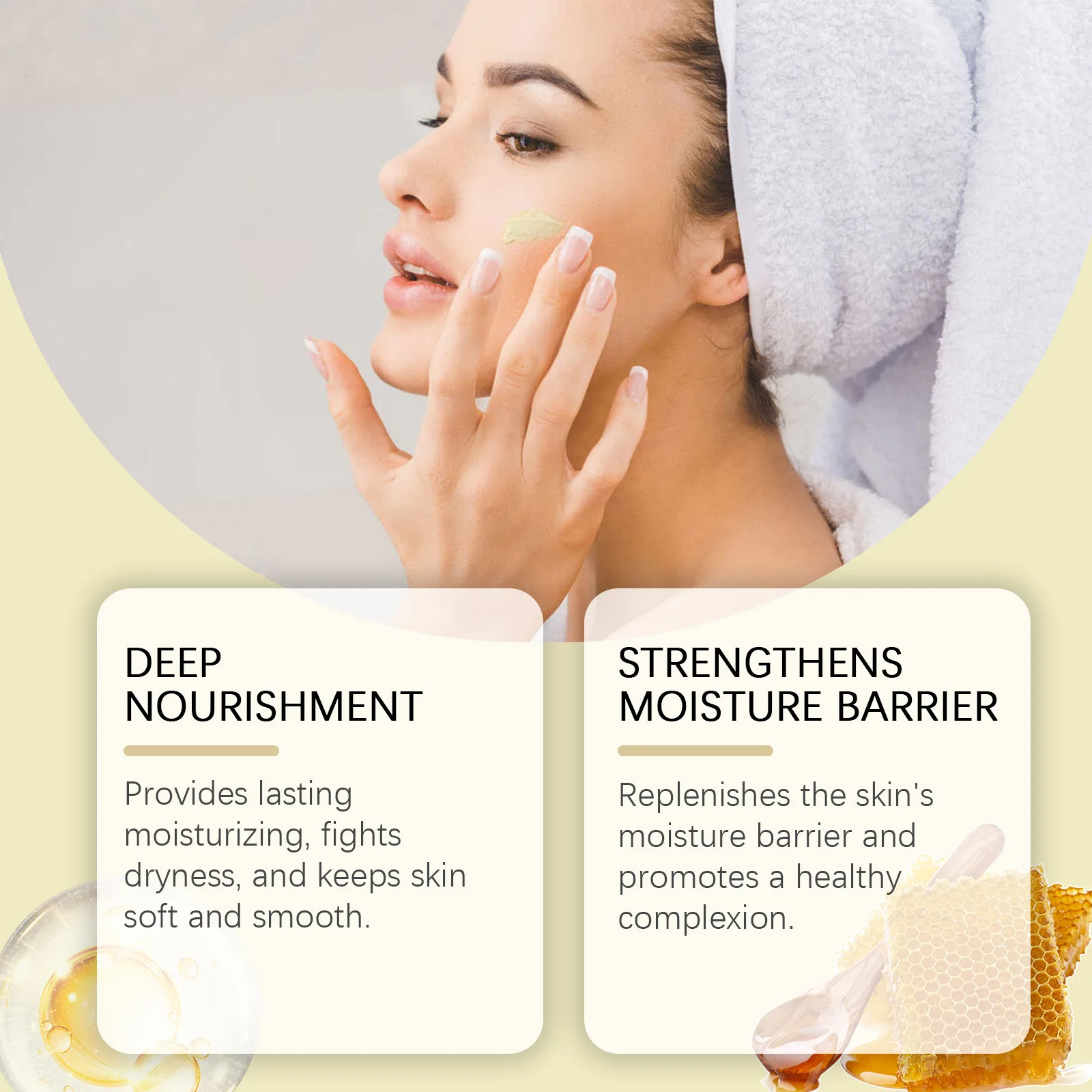 Beef Tallow Moisturizing Face Cream Body Lotion Facial Sensitive Redness Repair Soothing Shrink Pore Nourishing Soften Skin Care