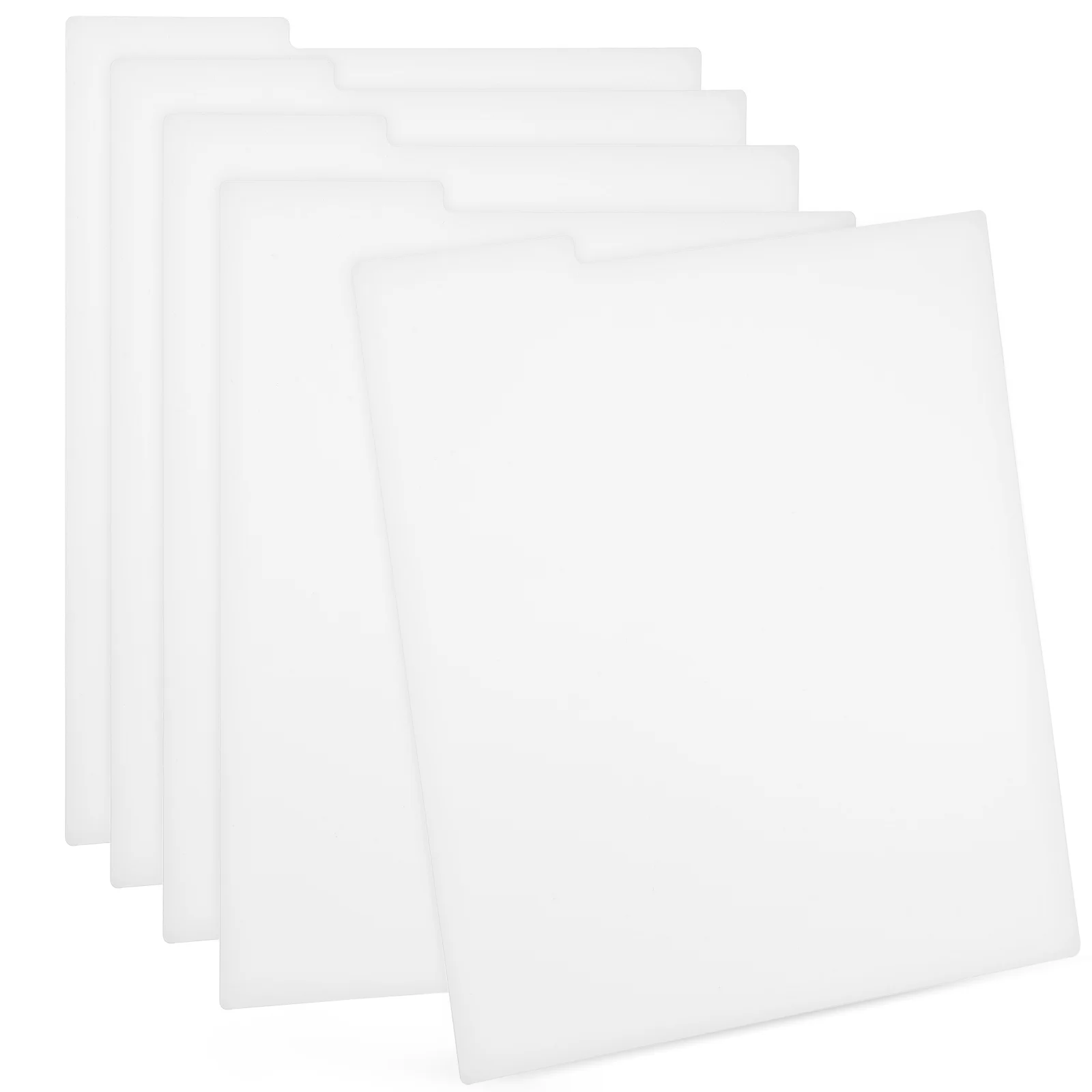 

5 Pcs Category Cards Sturdy PP Material Fade Resistant Folder Dividers With Tabs Vinyl Record Dividers ganizer for Albums