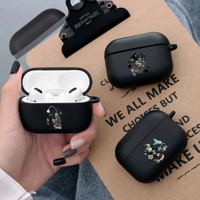 Pressure Horror Game Cat Case for Airpods Pro 3 2 4 Bluetooth Earphone Cases Gaming Sebastian Solace Airpod Pro2 Cover