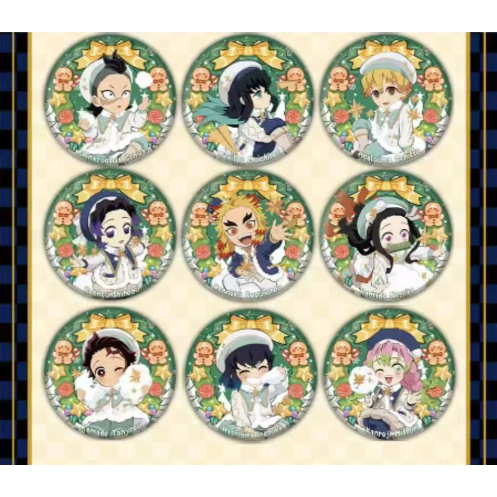 鬼滅の刃 絶妙なバッジ周辺コレクション 竈門炭治郎 クラシック熱血バトルスタイル アニメブローチ 誕生日プレゼント