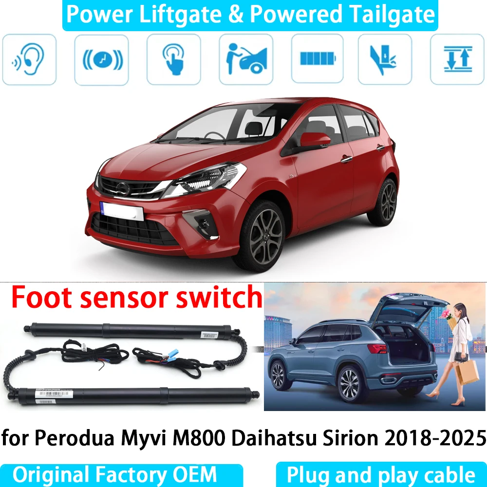 

for Kaiyi X3 Pro Showjet EMC 6 Wave 3 Lamari Neo GTV Soben Automatic Electric Power Liftgate Powered Tailgate Strut Tail Gate