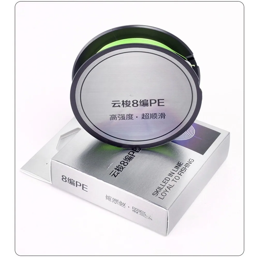 8 Strand Fishing Line 100/150M PE Quick-Sinking High-Strength Abrasion Resistant Weave Line Long-lasting Performance