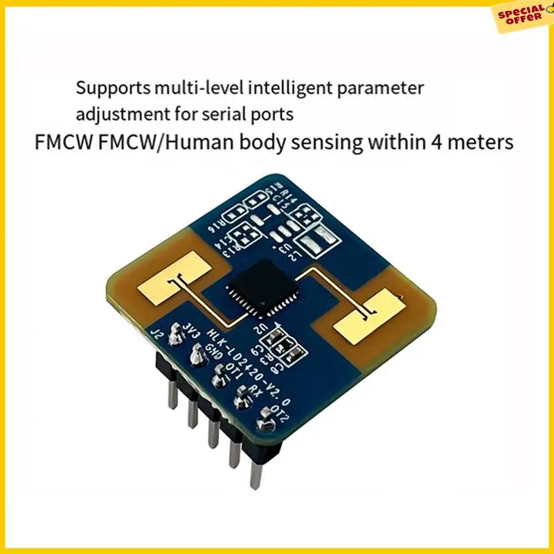A25P 1 PCS 24G Mmwave LD2420 Human Presence Radar Sensor Induction Module Human Presence Radar Sensor