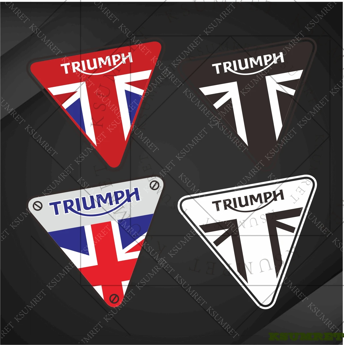 For Triumph Sticker…