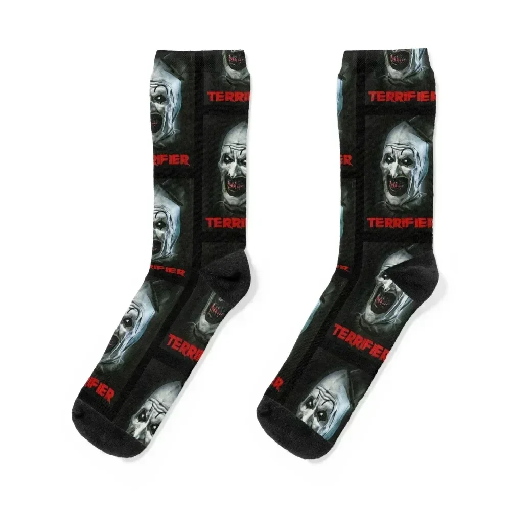 Terrifier Medium Horror Socks halloween happy fashionable sport Boy Child Socks Women's