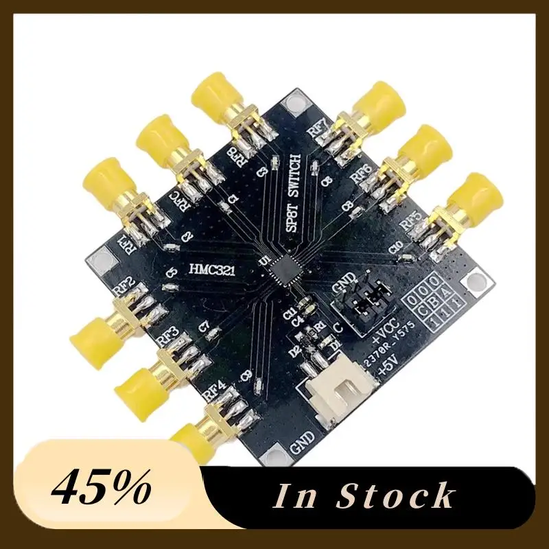 A60ZHMC321 POSITIVE CONTROL RF Switch Module SP8T 50Mhz To 8GHZ Gaas MMIC NON-REFLECTIVE 1 Open 8 Switchmay