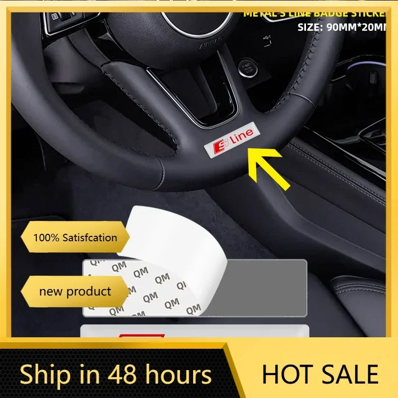 

1pcs New Metal Car Trunk Badge Sticker Car Decoration Sticker For Audi Sline TT Q2 Q3 Q5 Q7 Q8 A3 A4 A5 A6 A7 R8 B5 B6 B7 B8 RS5