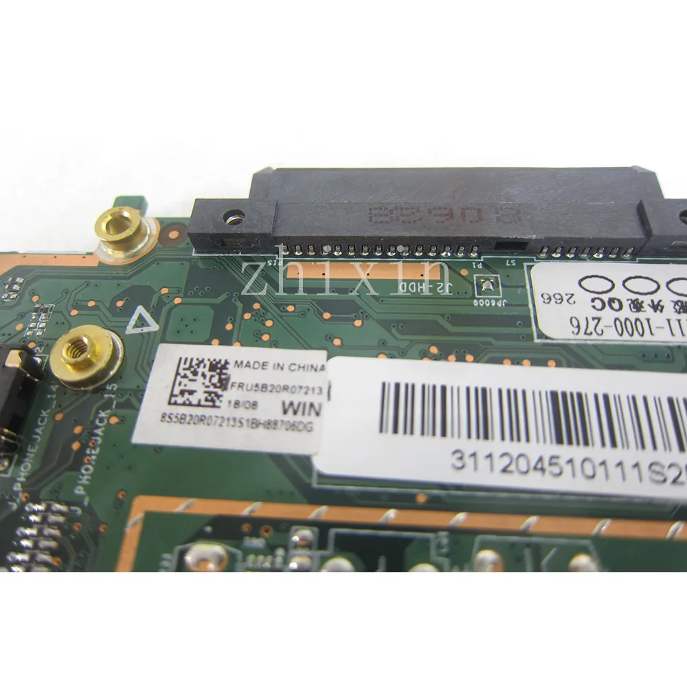 

Материнская плата для ноутбука Lenovo Ideapad 330S-15IKB с процессором SR3LC I7-8550U, 4 ГБ ОЗУ FRU: 5B20R07213, материнская плата, полная работа
