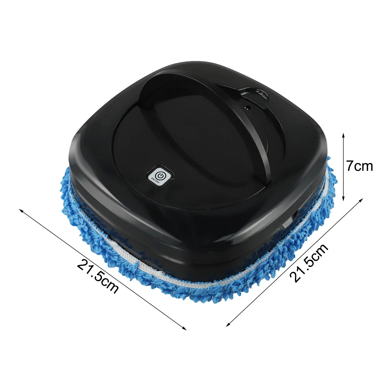 

Робот-швабра для эффективной уборки на 360 градусов, 24,89*24,89*6,6 см, робот-очиститель на 360 градусов, усовершенствованная технология протирки