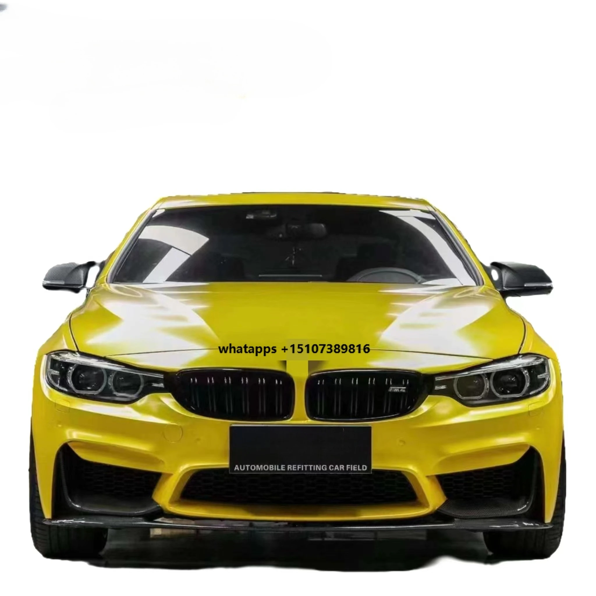 

UKISS Brand Hot Selling Genuine Car bumpers For 4 Series F32 F33 F36 Change to M4 Body Kits 2012 -2018