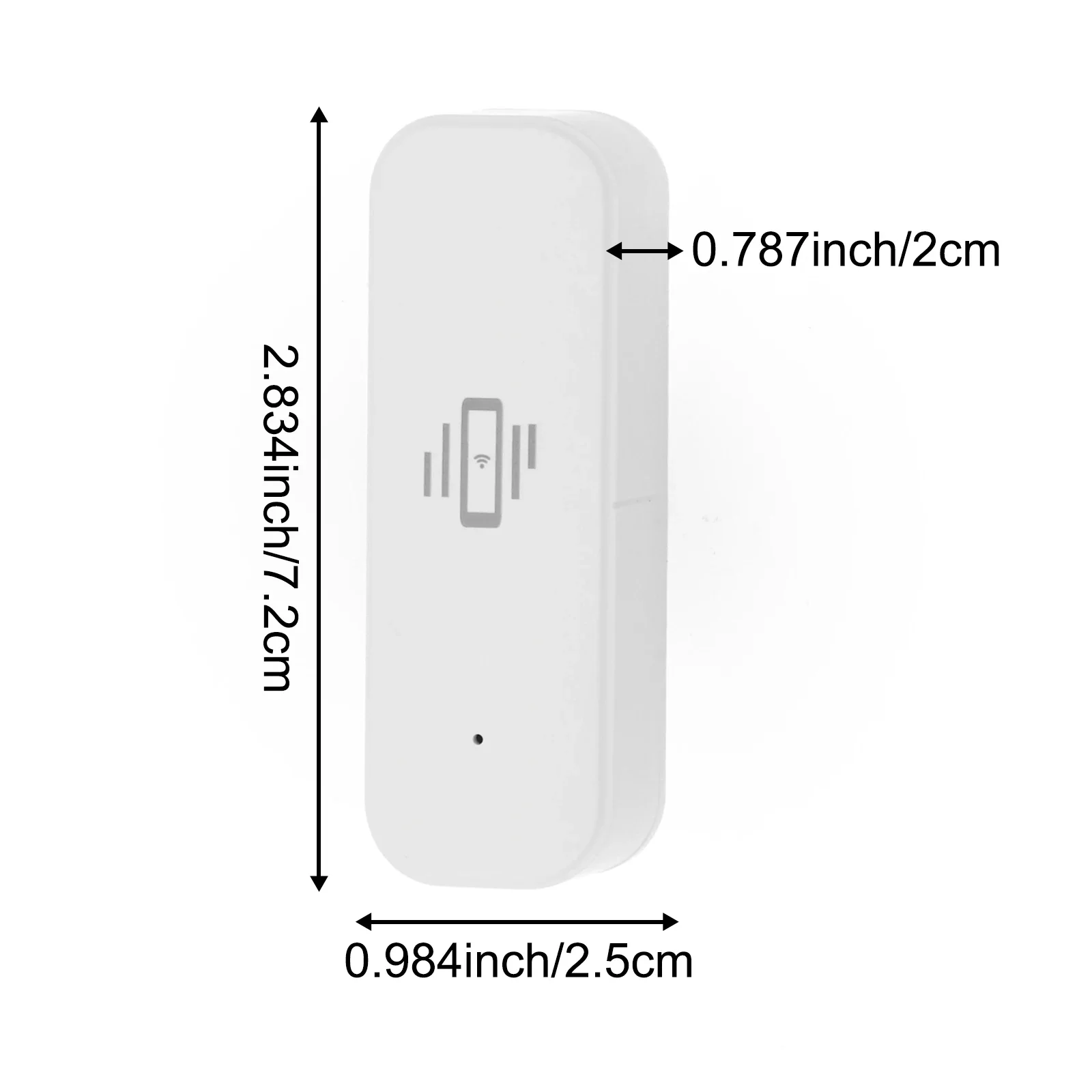 

1PCS For WiFi Vibration Sensor For Tuya Smart Home Vibration Sensing Intelligent WiFi Vibration Sensor Multi Sensor Intelligence