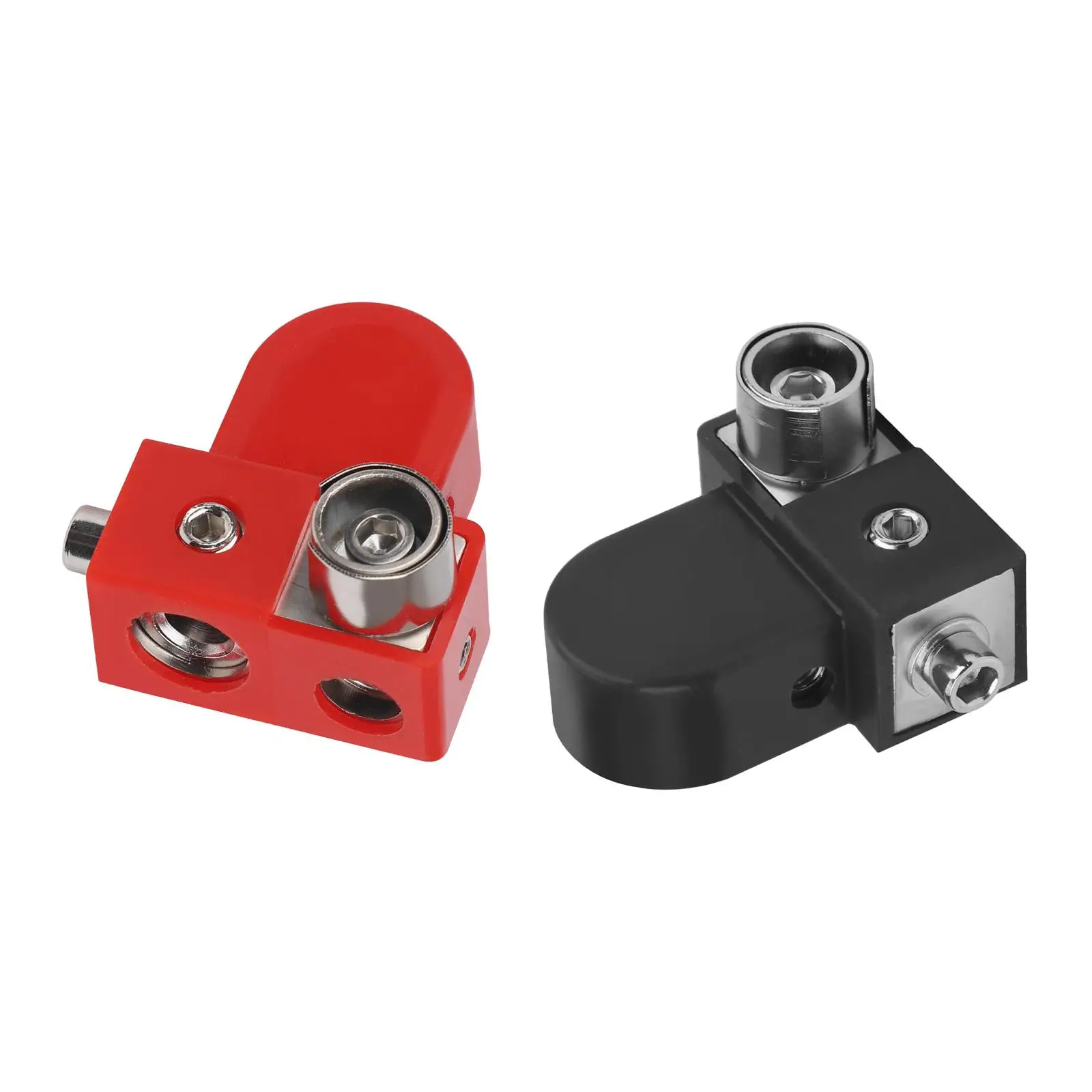 

Battery Terminal Connector Accessories Sturdy Easily Install for 0/2/4 Gauge 4/ Replace Parts for Marine