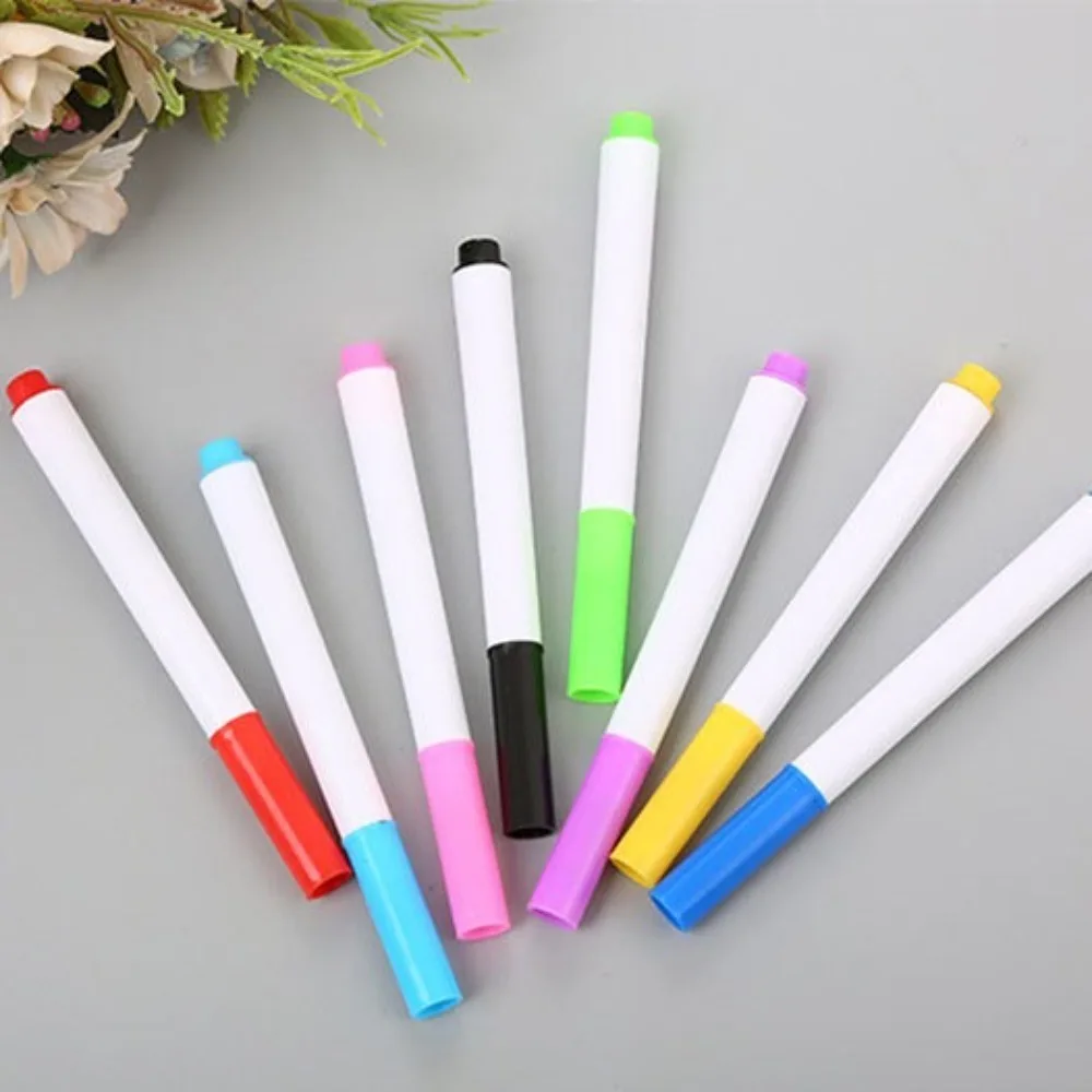 5/8 Colors Art Painting Markers Pens Erasable Water-based Whiteboard Marker Colorful Drawing Multicolor Markers Pens Set
