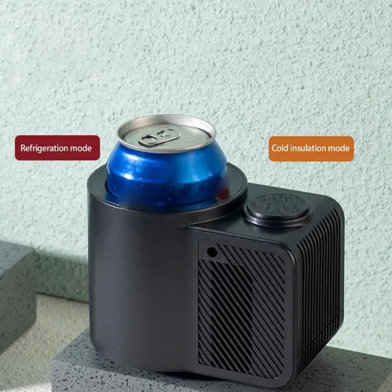 

2025 New Digital Car Cup Warmer Coolers for Beverage 12V 36W Travel Universal Vehicle Heated Cooling Cup Holder Touch Control