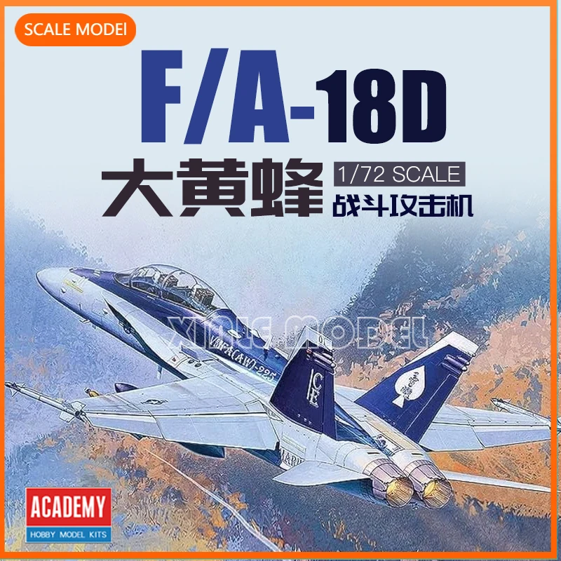 

Наборы для сборки моделей Academy 1/72 12422 F/A-18D Hornet "U.S. Marine Corps"