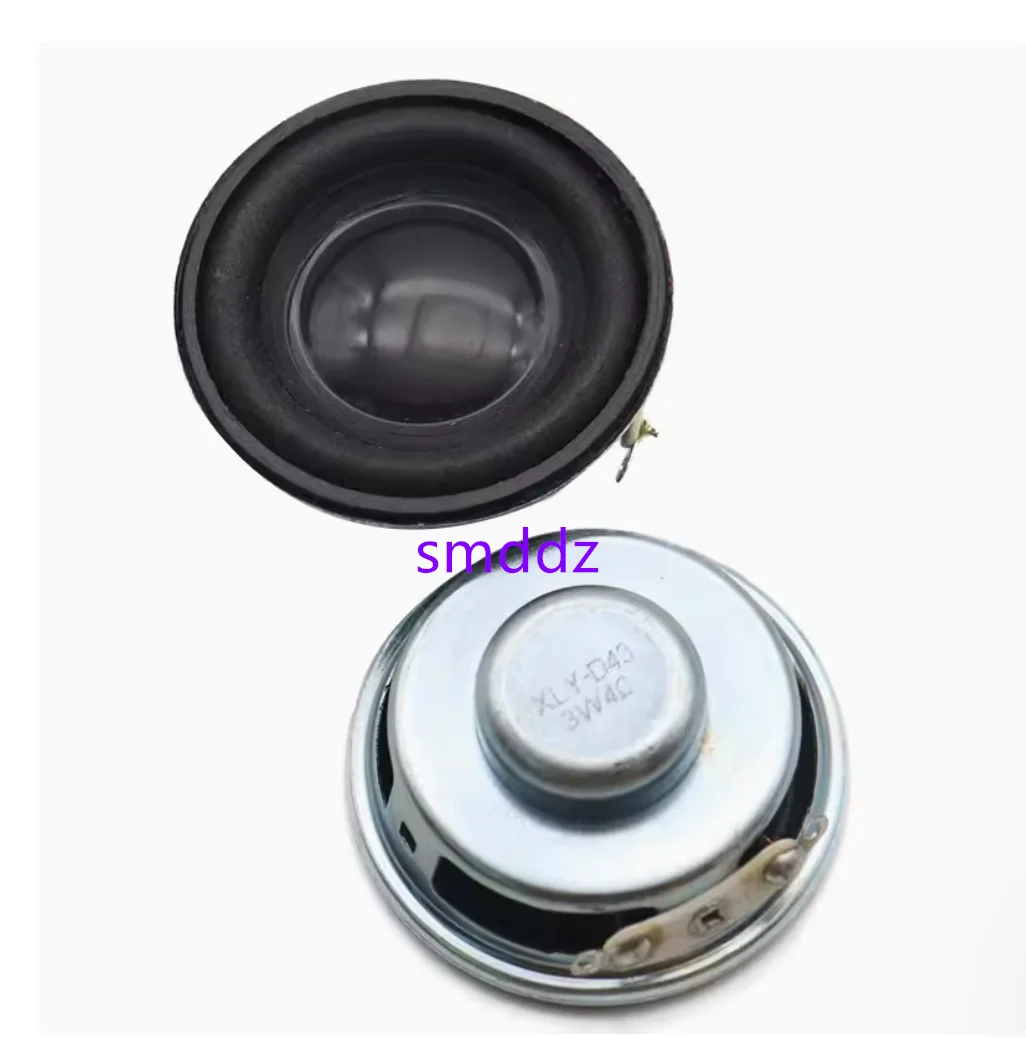 10pcs / High quality speaker/speaker 3W 4R mini amplifier special rubber edge diameter 4CM