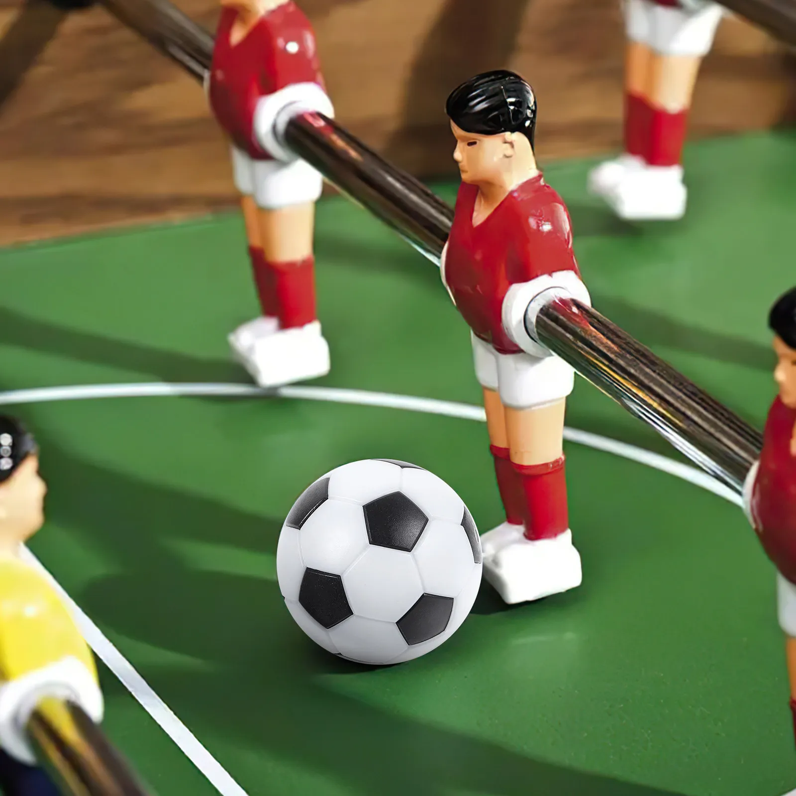 

12Pcs Table Football Ball Set Smooth Rolling Hips Material Replaceable Table Soccer Balls Desk Football Game Accessories