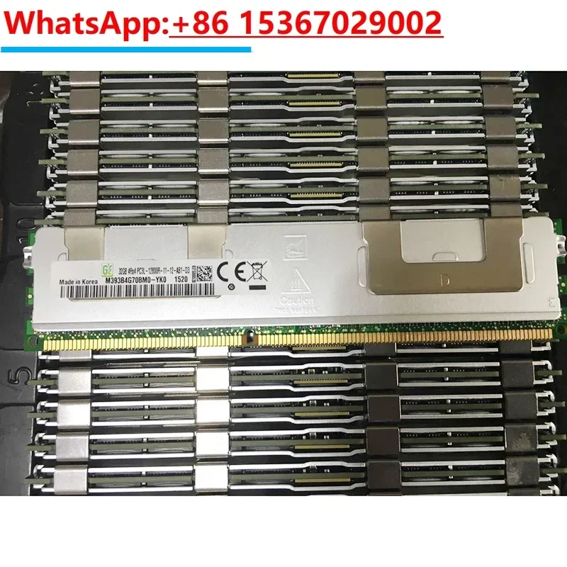 

1PCS M393B4G70BM0-YK0 32GB PC3L-12800R 1600 REG DDR3 For Memory Module