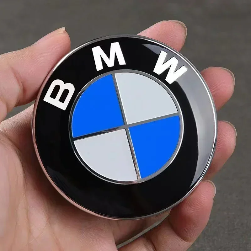 4Pcs 56/68mm Car Emblem Wheel Center Hub Cover Sticker Rim Badge Emblem Accessories For Bmw M E46 E90 E60 F10 F30 E39 E36 F20