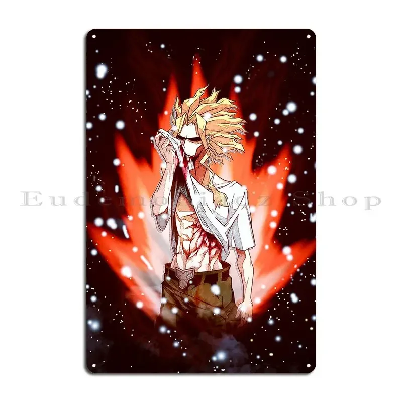 Yagi Toshinori Metal Plaque Poster Garage Customize Create Bar Cinema Tin Sign Poster