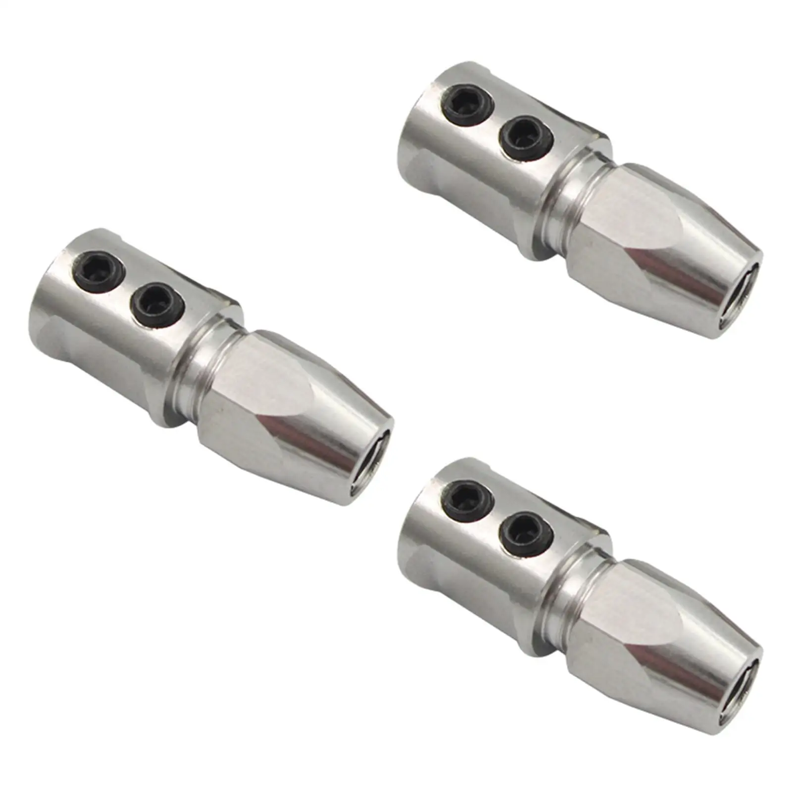 RC Boat Joint Shaft Coupler, Motor Shaft Chuck Spare Parts, Replacement Motor Coupling Joint Connector for RC electric boat