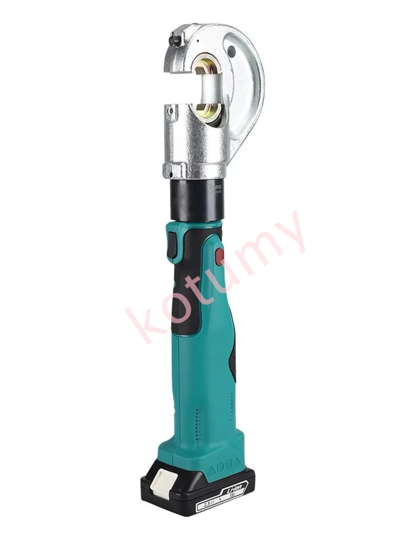 High Power Hydraulic Mini Battery Powered Crimping Tool Li-Ion Batteries Cable Press Rechargeable Tool Range 16-400mm²