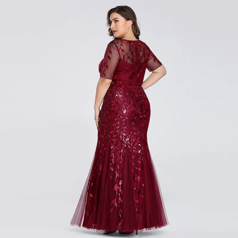 ICCLEK Formal Occasion Dresses Vestidos De Festa Golden Dress Fancy Women\'s Luxury Party Dresses For Women Elegant Plus Size