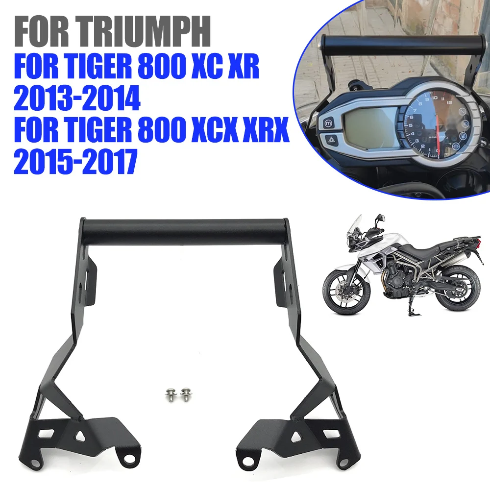 

Motorcycle Navigation Bracket Mobile Phone GPS Plate Holder Handlebar Stand For TRIUMPH Tiger 800 XCX XRX XC XR Accessories