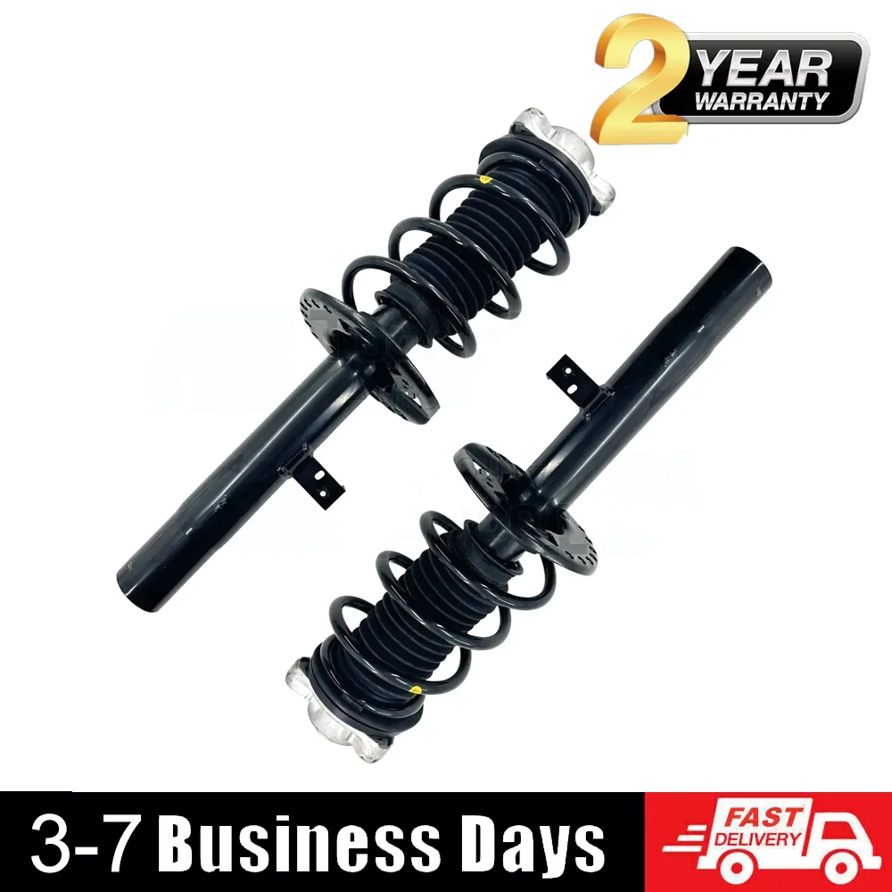 Pair Front Left & Right Shock Struts Assys w/VDC For BMW X3M F97 X4M F98 2020-22