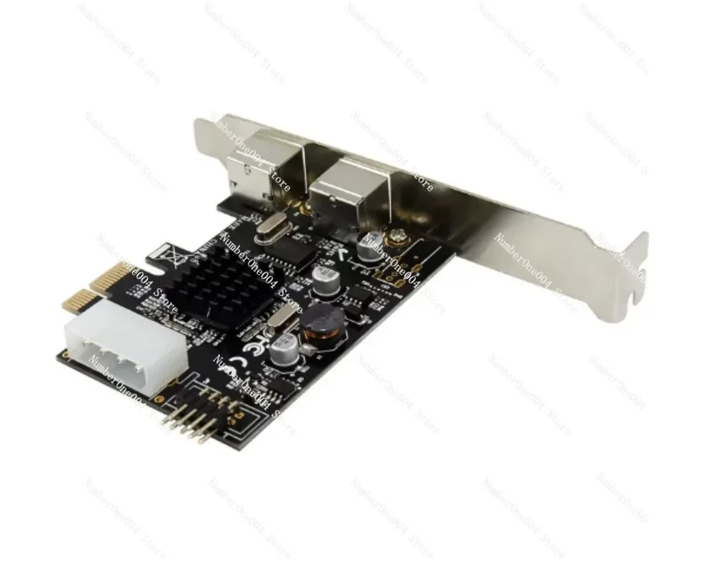 PCI-E Slot Expansion Card Converting to PS/2 Interface, Adapter for Classic PS2 Keyboard and Mouse Connection